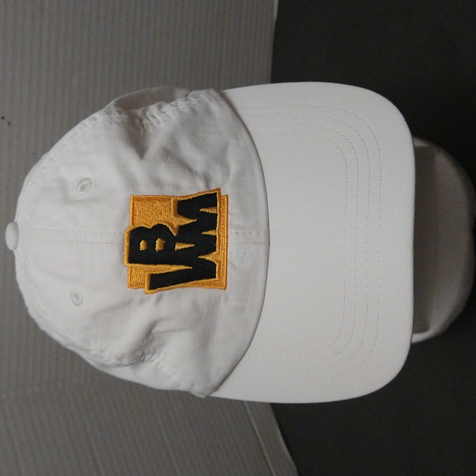 Vguc Logo White Baseball Cap